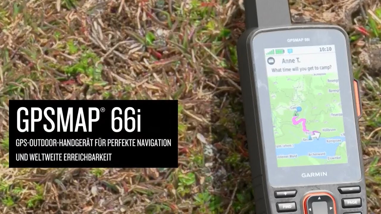 Garmin GPSMAP 66i – Mehr Abenteuer. Mehr Sicherheit.