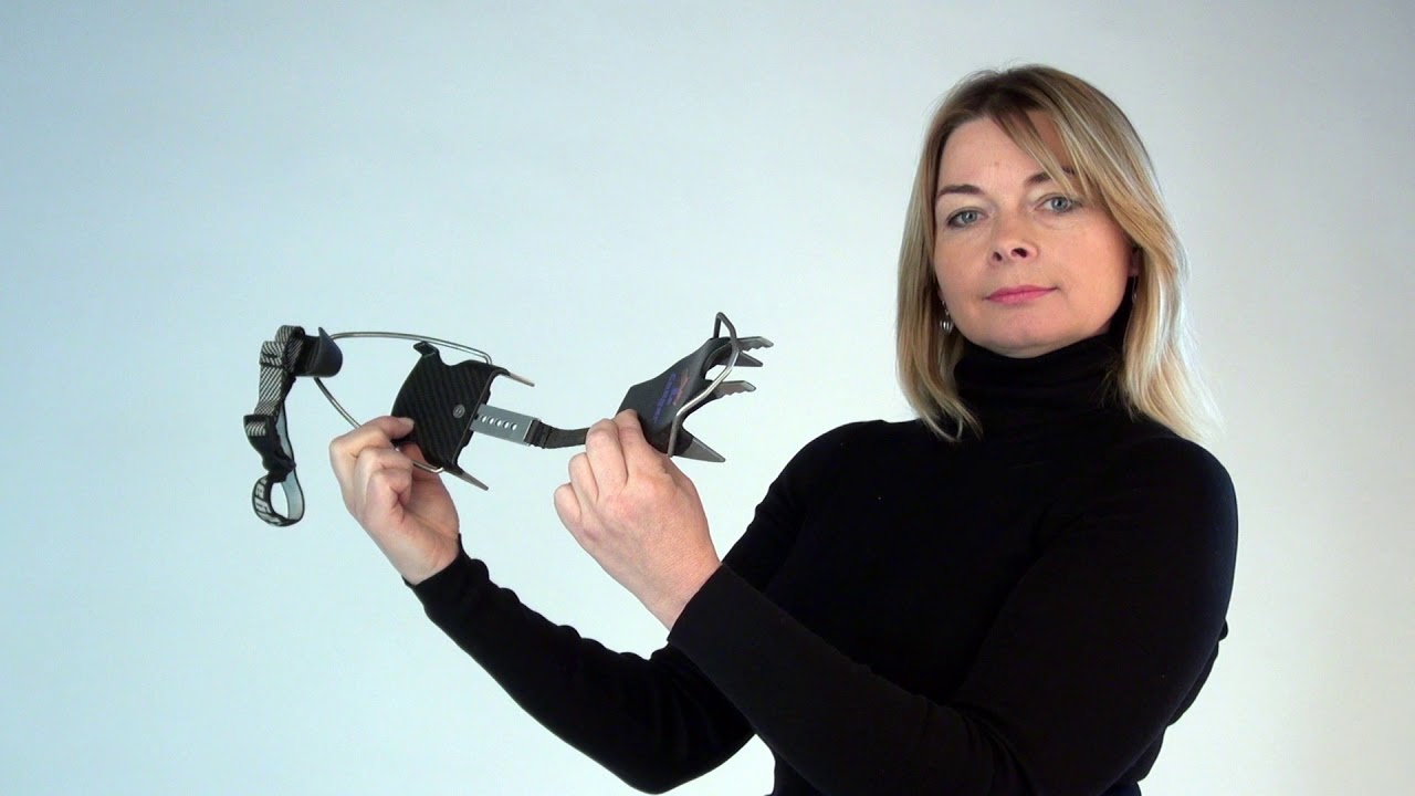 The first ever composite crampons "Cougar"