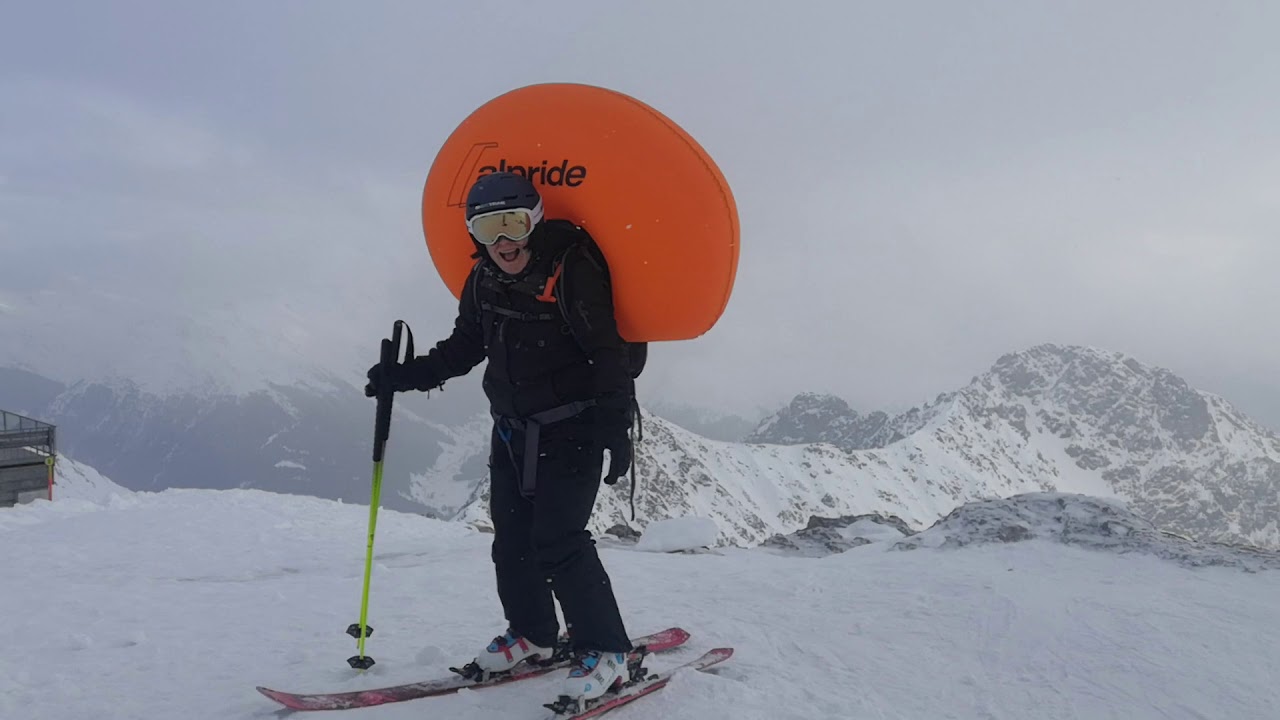Alpride SuperCap40 Testauslösung Lawinenairbag