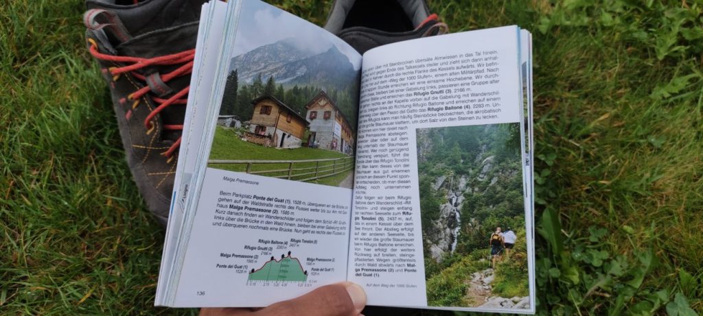 Buchrezension Rother Wanderführer Veltlin – Bergamasker Alpen mit Val Camonica