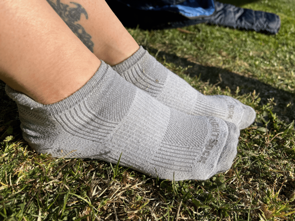 Doppellagige Socken von Wrightsock, Schutz vor Blasen