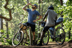 Bikepacking Abenteuer mit deuter Taschen