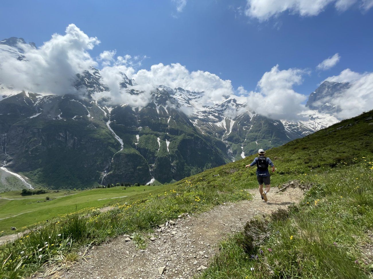 Trailrunning Route nahe Engelberg