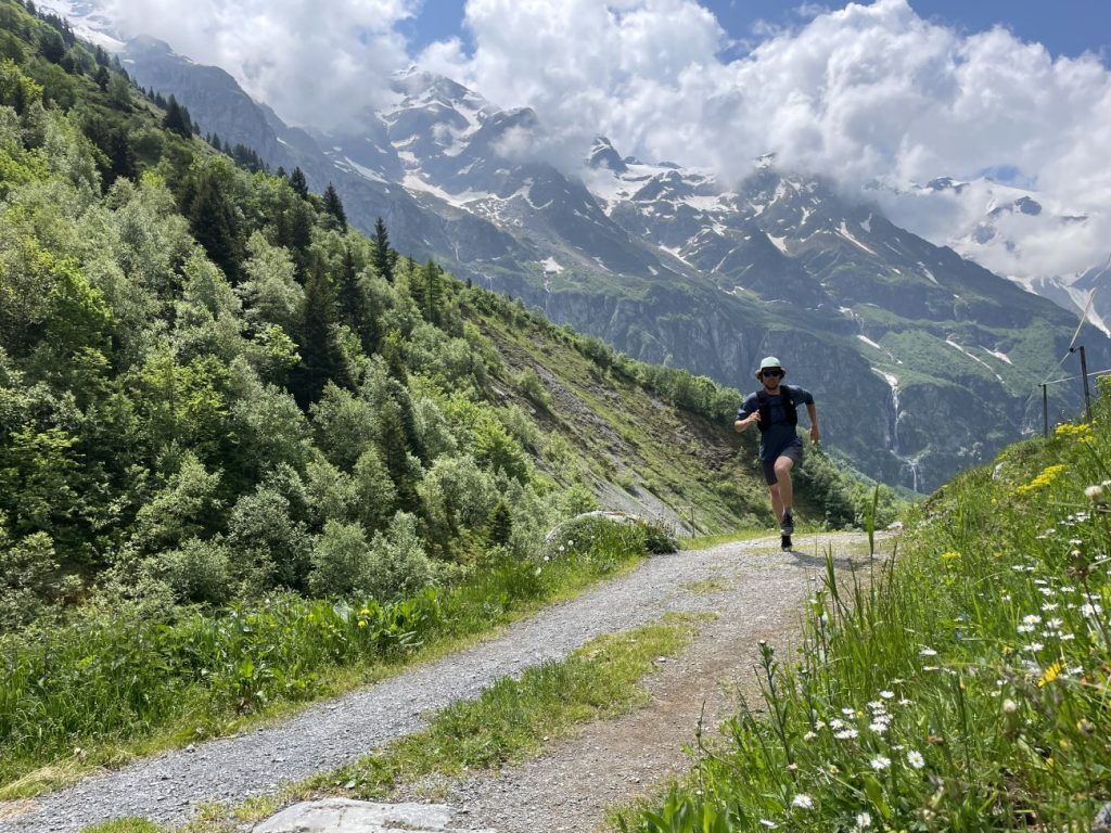 Trailrunning Route nahe Engelberg