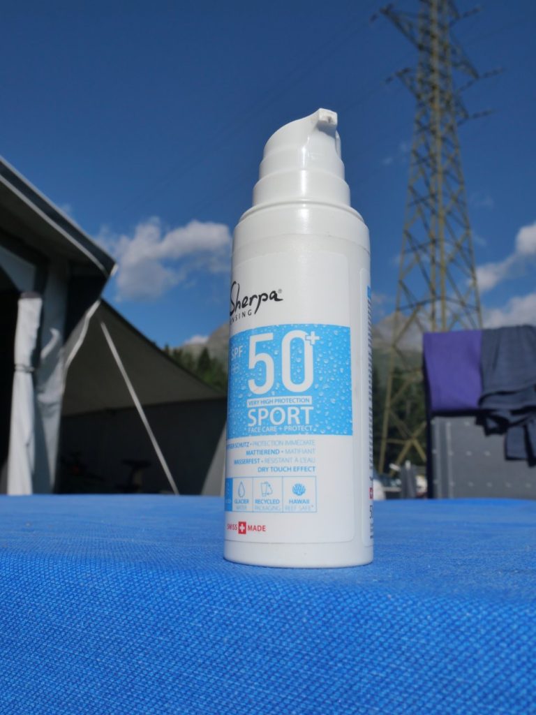 Sherpa Tensing Sport Sun Fluid SPF 50+ im Test