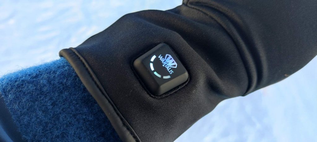 Wantalis Sancy beheizbare Handschuhe mit sichtbarer Akkuladeanzeige und Wärmestufeneinstellung