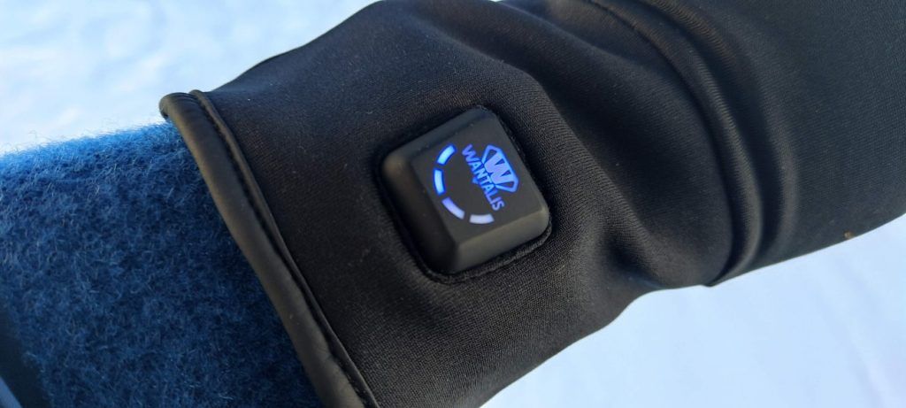 Wantalis Sancy beheizbare Handschuhe mit sichtbarer Akkuladeanzeige und Wärmestufeneinstellung