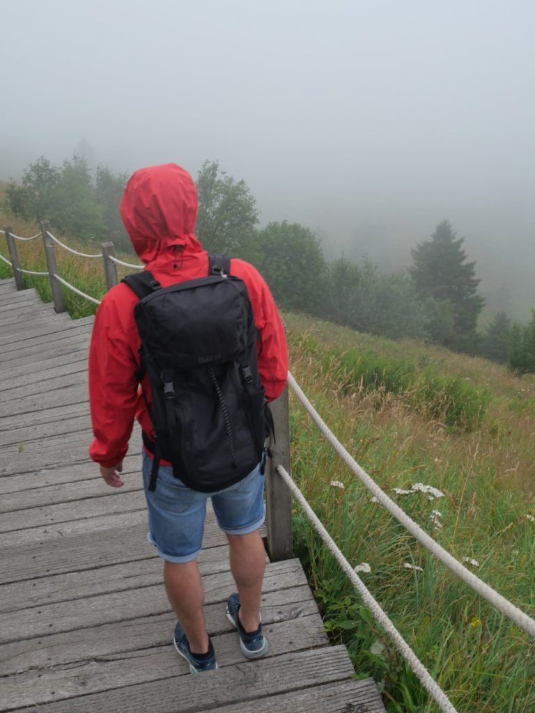 Rotauf Ultralight Jacke Herren bei Wind und Wetter