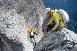 Exped Alpinrucksack in alpiner Landschaft