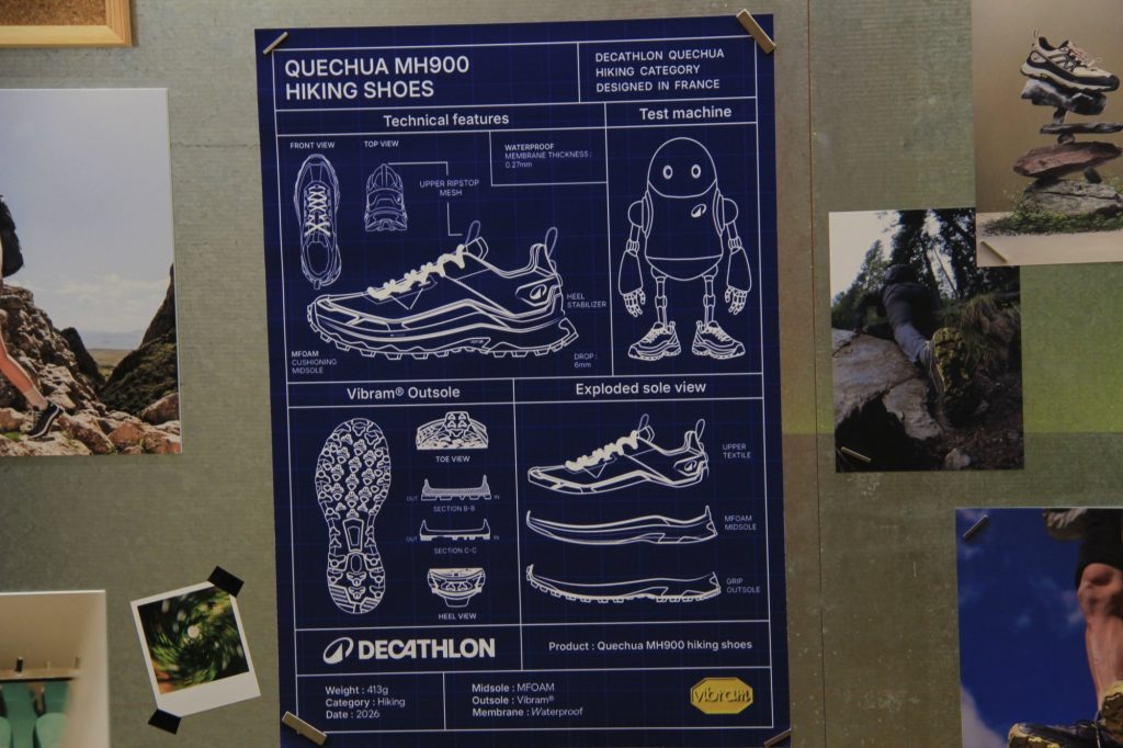 Quechua Wanderschuhe Entwicklung