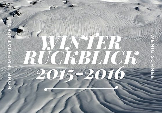 Winter Rueckblick 2015-2016